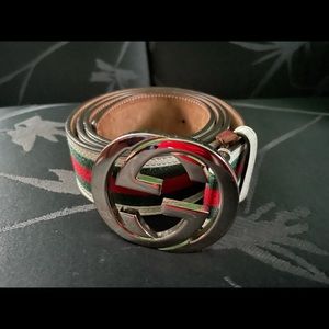 Worn men’s Gucci belt